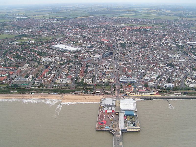 Clacton on mer